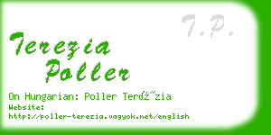 terezia poller business card